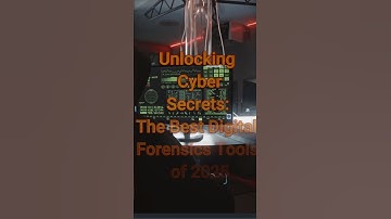 Unlocking Cyber Secrets: The Best Digital Forensics Tools of 2025 #cybersecurity#hacktel #viralshort