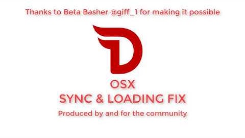 Stuck Syncing or Loading - OSX