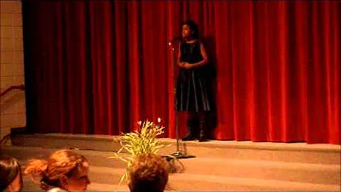 Veronica Recites Poetry