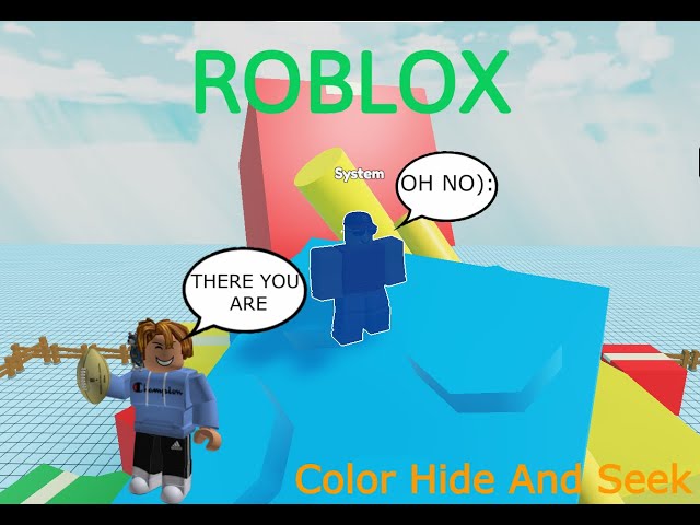 Color Hide and Seek - Roblox