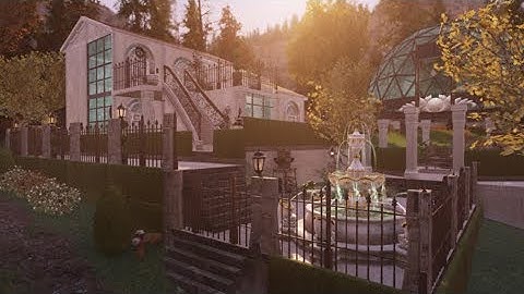 Whitesprings Mansion with Boutique - Fallout 76 CAMP Build