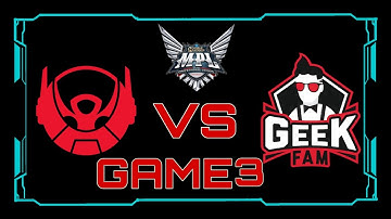 BIGETRON ALPHA VS GEEK FAM GAME 3 | MPL ID SEASON 12.          #MPLIDS12