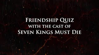 Friendship Quiz | The Last Kingdom