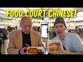 Chinese grandpa tries mall food court chinese food for the first time