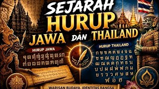 🔴 sejarah asal usul huruf jawa dan huruf thailand yang satu akar
