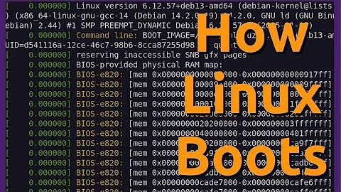 How Linux Boots
