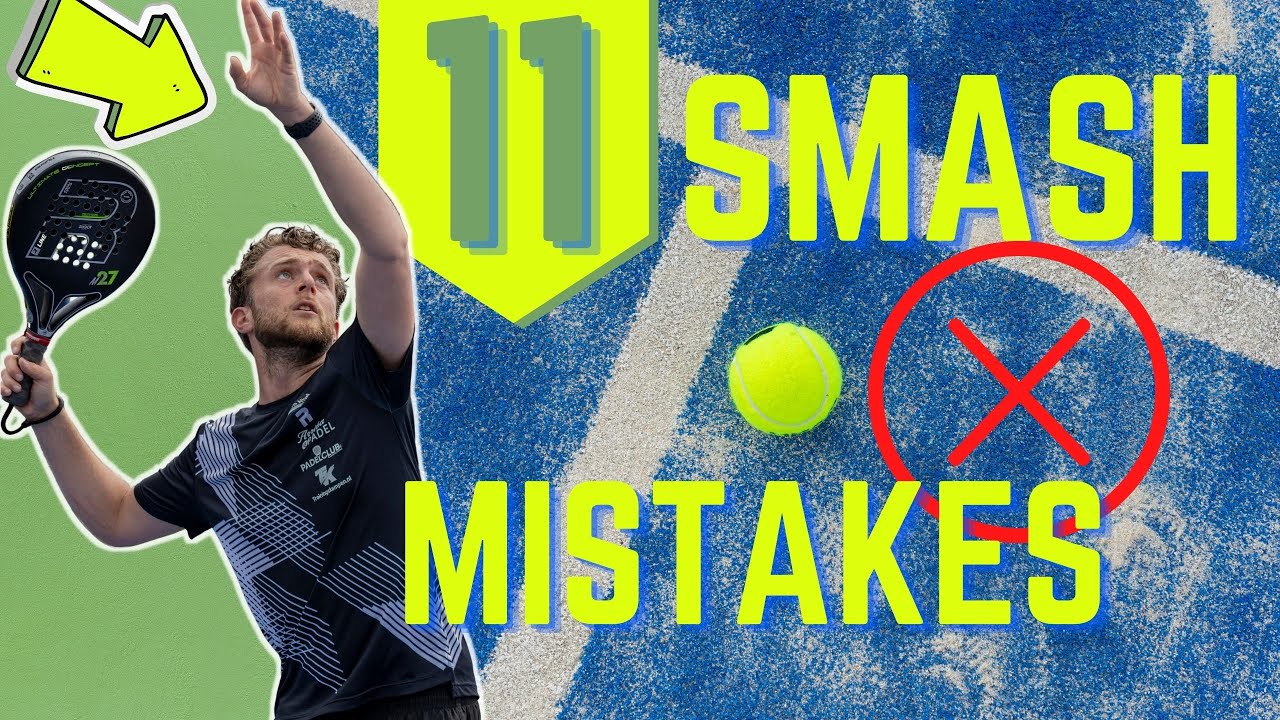 Correcting common flat padel smash technical mistakes.