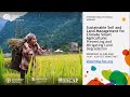 Sustainable Soil Management for Climate Smart Agriculture: Preventing Land Degradation