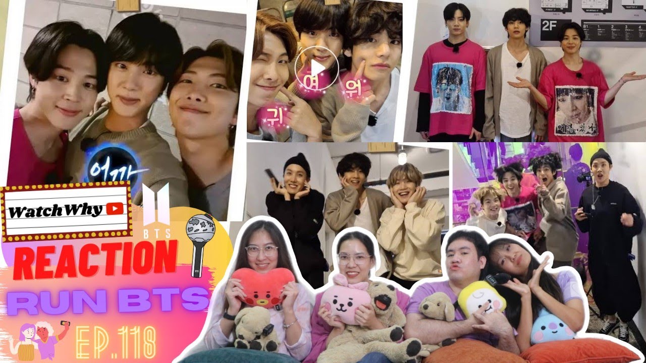 วอดวาย Reaction | RUN! BTS! EP.118 BTS : Photo Story โฟโต้สตอรี่ ถ่ายรูปตามโจทย์ 💜💯 | WatchWhy