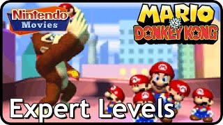 Mario vs. Donkey Kong - Expert Levels - 100% Walkthrough