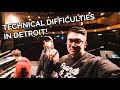 TECHNICAL DIFFICULTIES IN DETROIT!! // Vlog #11