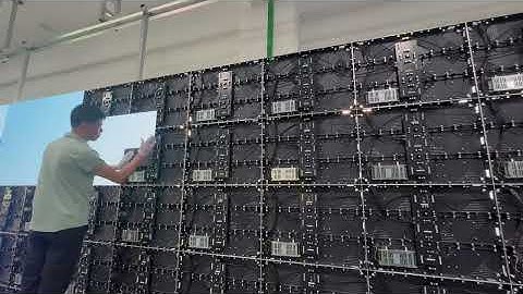 Cableless small pixel pitch led display 