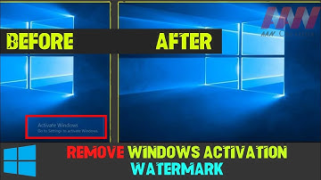 How To Remove the Activate Windows 10/11 Watermark