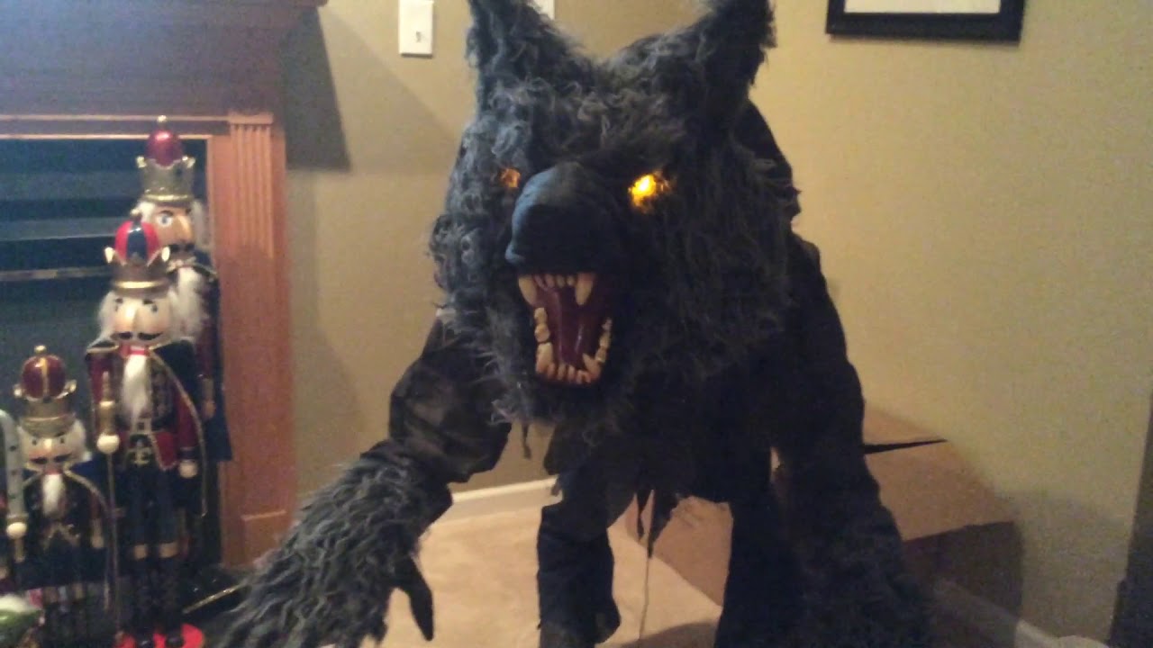 Howling werewolf spirit Halloween YouTube