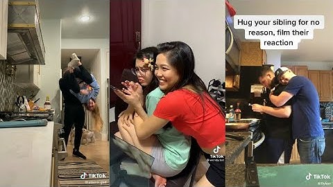Hug Your Siblings And See How They React