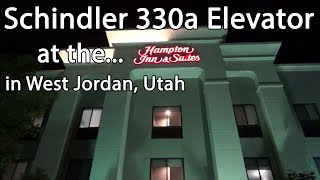 Schindler 330a Hydraulic Elevator at the Hampton Inn West Jordan, Utah