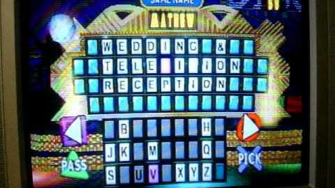 Wheel of Fortune 2nd Edition Playstation Run Game 19 Part 1