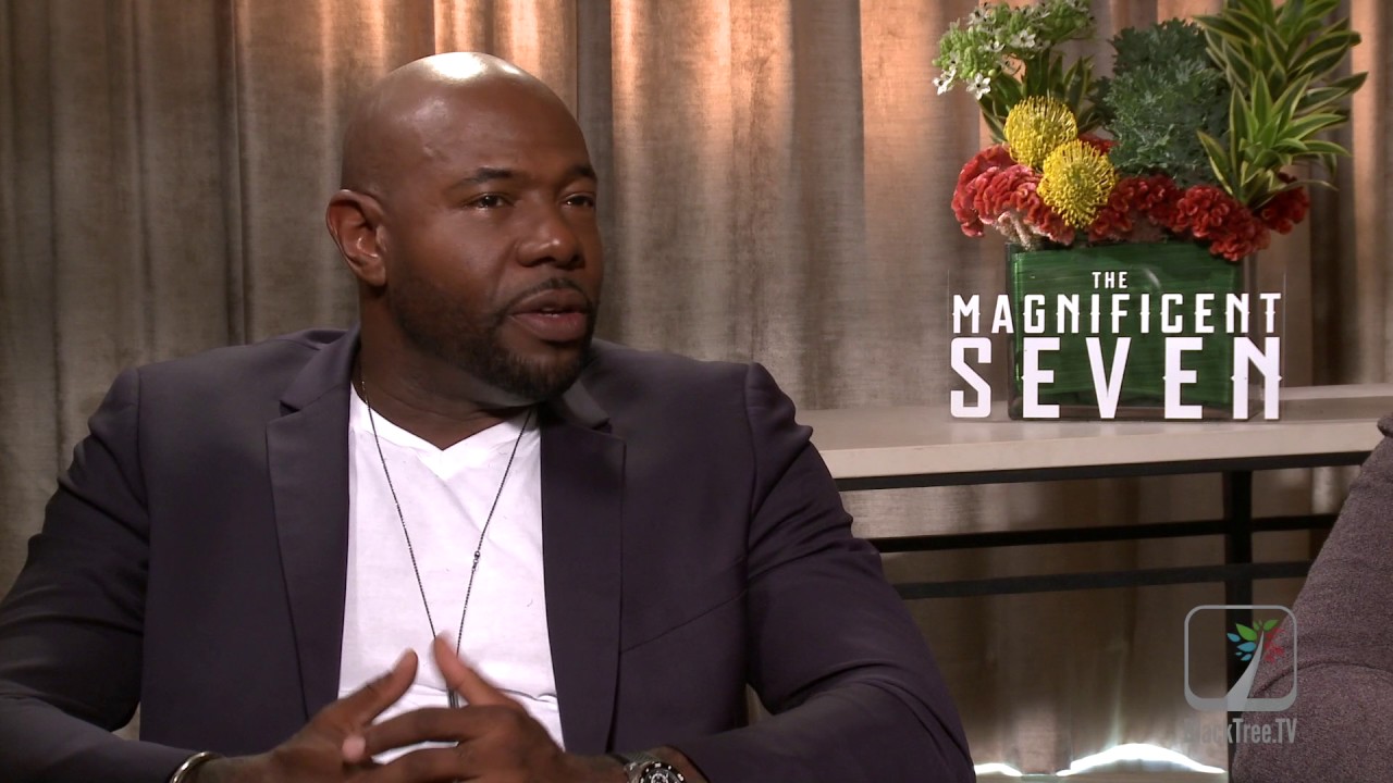 Denzel Washington and Antoine Fuqua The Magnificent 7 Interview TIFF16