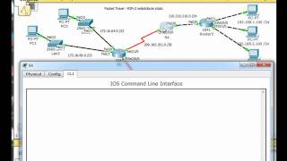 Configure a RIPv2 network in Packet Tracer - Part 2