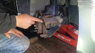 Ｌ１５０Ｓ　ムーヴ カスタム ターボ　フロント パッド 交換 方法　L150S ムーヴ カスタム ターボ　ムーブ　move custom　DAIHATSU