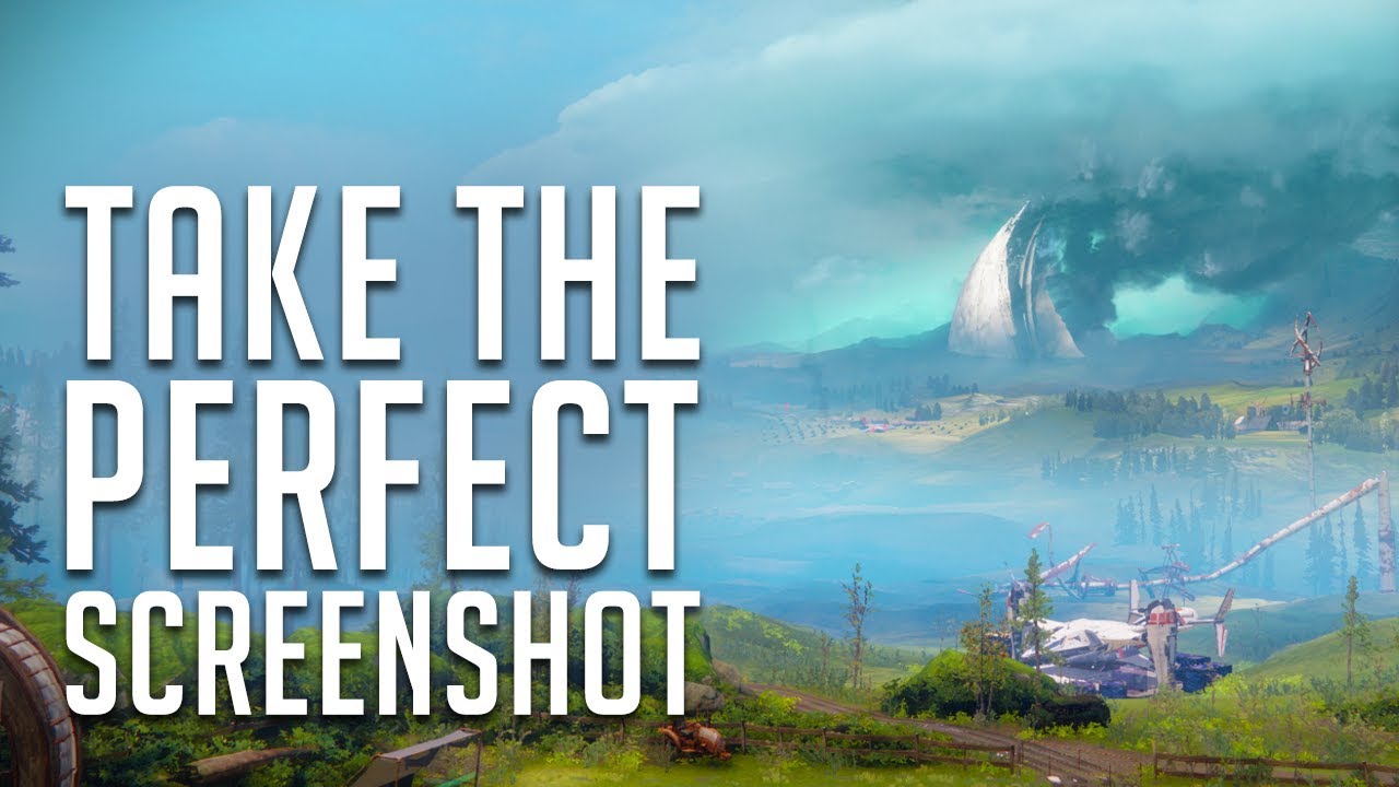 Take the Perfect Screenshot! Remove your Character | Destiny 2 - YouTube