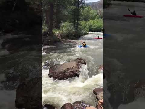 Extreme Kayaking!!#adventure #shorts