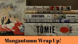 Mangautumn Readathon Wrap Up!
This past weekend My friend Melissa and I participated in our Mangautumn Readathon! It was a lot of fun! We hope to do this again next year! Thank you so much for joining us! This is my wrap up discussing everything I read for the readathon! #Mangautumn #WrapUp #Manga
Manga discussed: Golden Kamuy by Satoru Noda, Beastars by Paru Igurashi, Liberty Liberty by Hinako Takanaga, The Ancient Magus Bride by Kore Yamazaki, Same Cell Organism by Sumomo Yumeka, and Tomie by Junji Ito.
Melissas Channel: https://www.youtube.com/channel/UCBXET34j48ryaNJUCRPcFcQ
Music Credits: Enchanted Valley Kevin MacLeod (incompetech.com)
Licensed under Creative Commons: By Attribution 3.0
http://creativecommons.org/licenses/by/3.0/
My links!
Instagram: https://www.instagram.com/dynamicdylan26/
Rightstufanime: http://www.shareasale.com/r.cfm?b=866986&u=1512908&m=65886&urllink=&afftrack=
Twitter: https://twitter.com/DynamicDylan26
MAL: https://myanimelist.net/profile/Dmfriend25 Mangautumn Readathon Wrap Up!