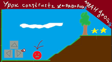 как сделать управления под андройд в construct 2 "с поведениям физика и платформ  "