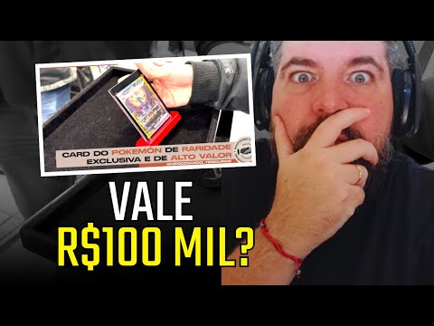 ESSA CARTA RARA DE POKÉMON VALE UMA FORTUNA! Reação do LeoRama