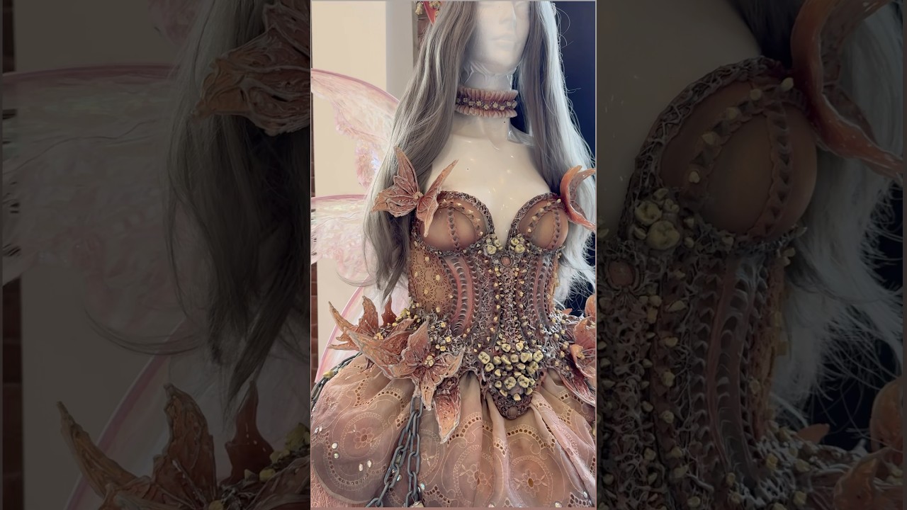 should I give her Braces or 💎Grills 🤔🦷 #teeth #costume #costumedesign #toothfairy #cosplay