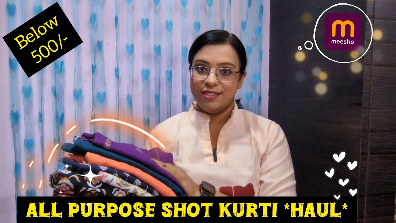 Short Kurti *HAUL* from MEESHO | Short Kurti Below 500/- 