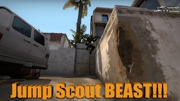 CS:GO: Jump-Scout Double Headshot!!