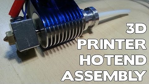 E3d v6 1.75mm Universal Hotend - Assembly