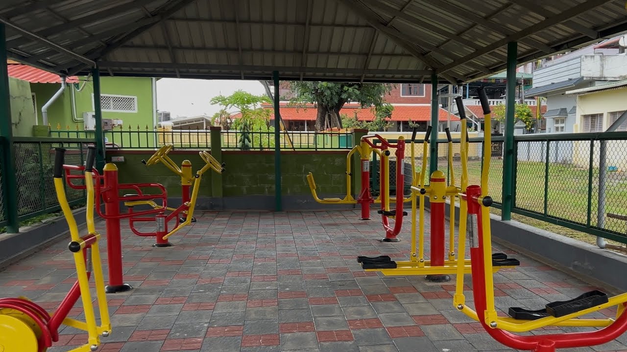 Today I explore 2nd camp open GYM,and my daily morning routine.