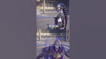 Reaper and Widowmaker interaction - Overwatch 2