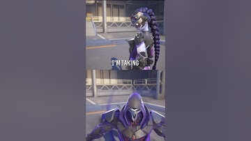 Reaper and Widowmaker interaction - Overwatch 2