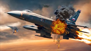 รัสเซียและโลกแตกตื่น! เครื่องบินขับไล่ที่ดีที่สุดของรัสเซียถูกทำลายโดยกองทหารอเมริกัน - Arma 3