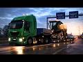 ETS2 1.59 Realistic Driving POV 4K | Iveco Stralis Hi-Way 560 | Ultra Realism Gameplay