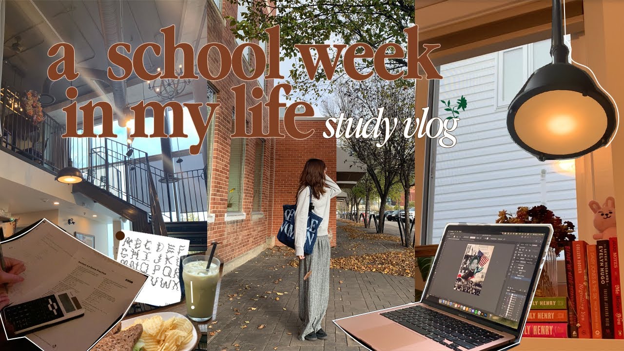 study vlog a school week in my life as a gr. 11 student 📁💻🍵 - YouTube