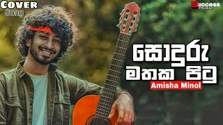 Video thumbnail of "Soduru Mathaka Pitu (සොදුරු මතක පිටු ) Amisha Minol Cover Song | New Song | Sinhala Song"