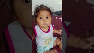 fun with shine 😉 #cutebaby #baby #babygirl#kidsvideo#babyshorts