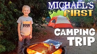 very first time camping