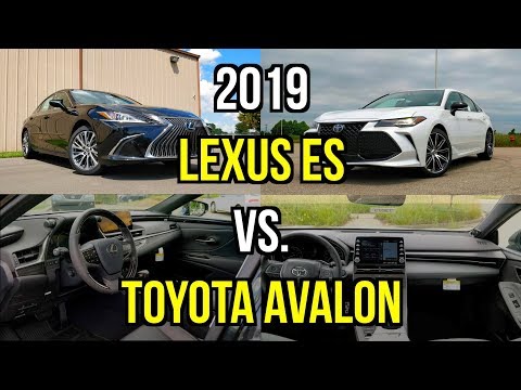 best-toyota-luxury-sedan----2019-lexus-es-350-vs.-2019-toyota-avalon:-comparison