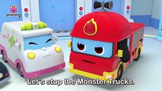 yt5s io Wee woo! Super Duper Ambulance 🚑｜Fun Car Cartoon｜Pinkfong Super Rescue Team   Kids Songs