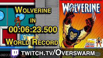 Wolverine Any% World Record speedrun in 6:23.500
