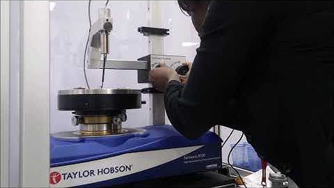 Datum Setting on Sutronic Roundness