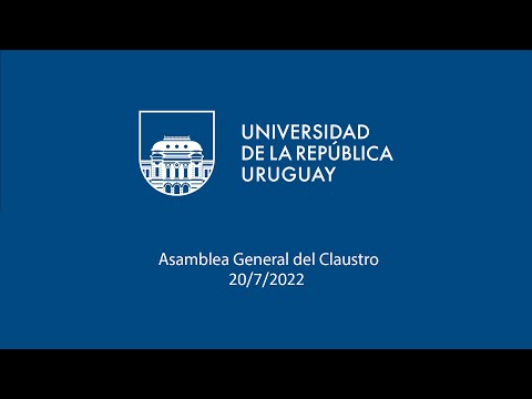 Asamblea General del Cluastro - 20/07/2022