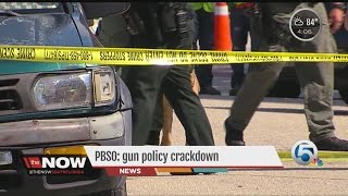 PBSO: gun policy crackdown