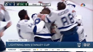 Lightning Capture Stanley Cup After Beating Dallas Stars In Game 6 Lightning Capture Stanley Cup After Beating Dallas Stars In Game 6