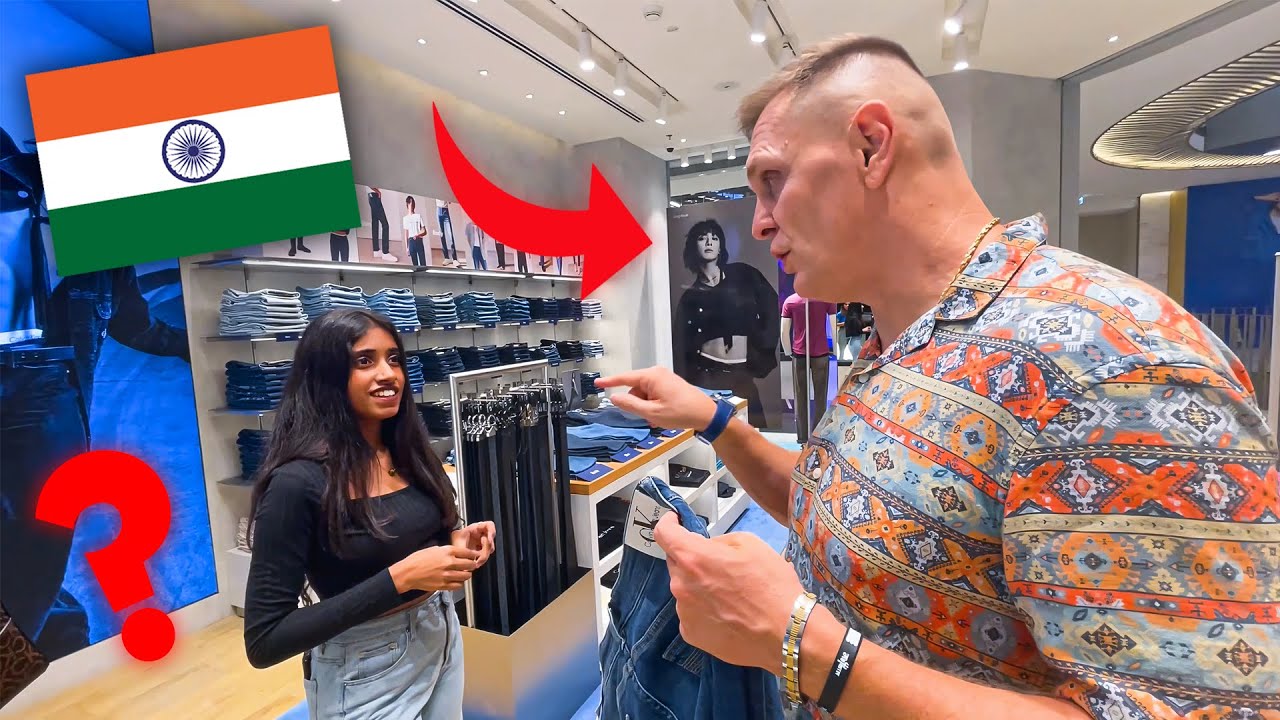 German visiting a Luxury INDIAN Mall (Gone Wrong?)